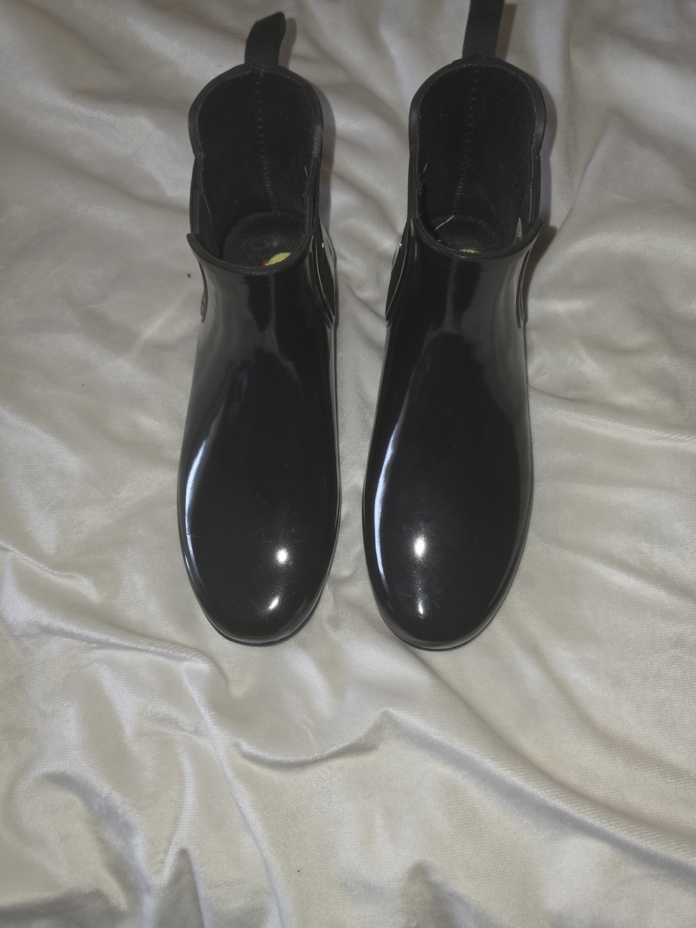 Black Women’s Glossy Hunter Rain Boots